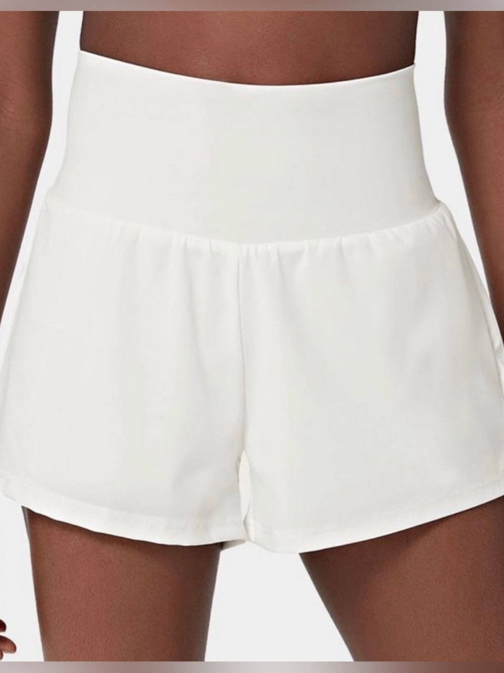 Halara NWT SoftlyZero Airy Super High Waisted 2-in-1 InstantCool Yoga Shorts M